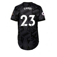 Arsenal Albert Sambi Lokonga #23 Fußballbekleidung Auswärtstrikot Damen 2022-23 Kurzarm
